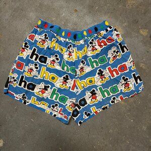 Vintage Mickey "aloha" Hawaii unisex boxer shorts